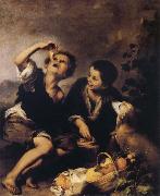 Bartolome Esteban Murillo The Pie Eater Norge oil painting reproduction